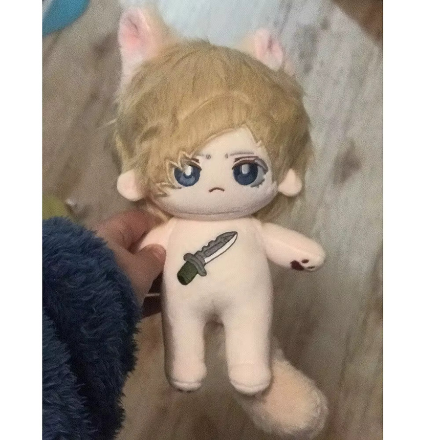Aoger Resident Evil Leon Scott Kennedy Plüschpuppe, 20cm, Bunt / Mehrfarbig - Bild 2