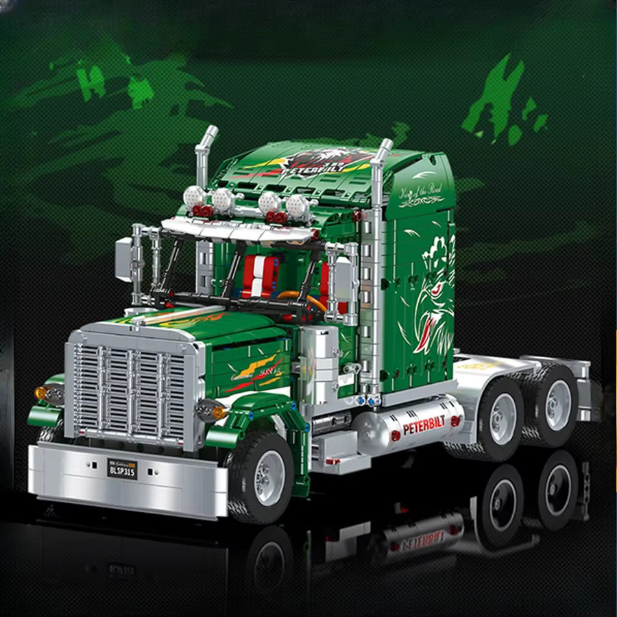 yangkili MOC Technische Traktor Lkw, Bausteine Modell, Fahrzeuge - Bild 2