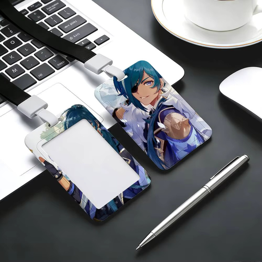 Genshin Impact Kaeya Chibi Schiebe-Kartenhülle für Ausweise und Buskarten in Multicolour - Bild 5