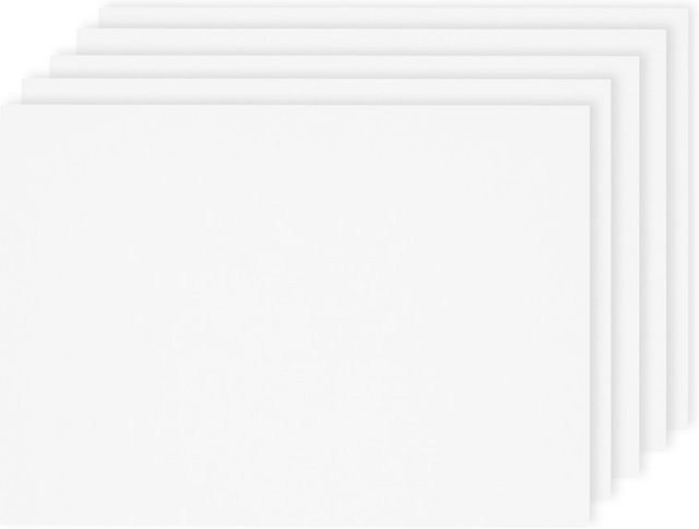 Rico Design Paper Poetry Luxury Karten A7 Weiß - Bild 1