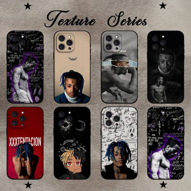 Handyhülle Rapper X-xxxtentacion für iPhone 11 bis 17 Pro Max Plus Mini aus weichem TPU in Multicolour - Bild 1