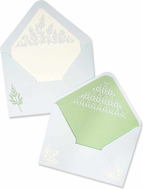 Sizzix Thinlits Die Botanic Envelope Liners von Jennifer Ogborn - Bild 1
