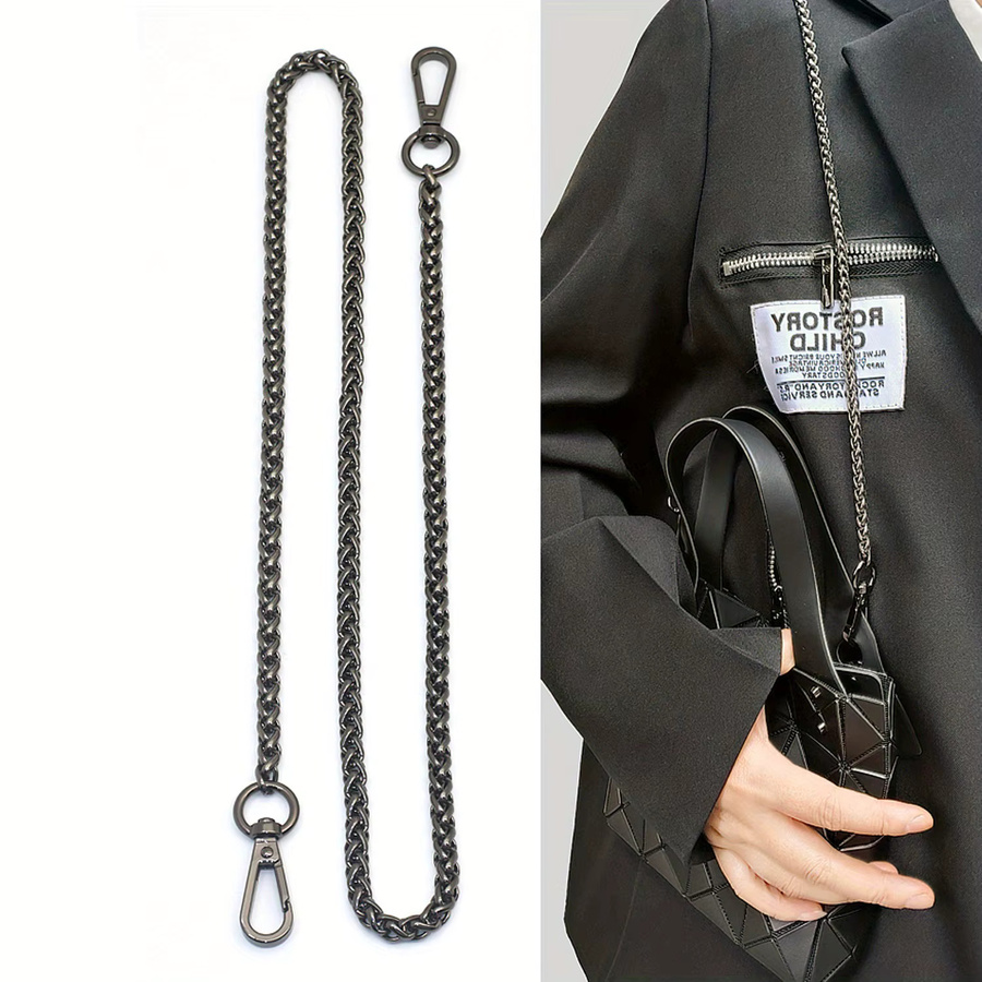 Yuchains Handtaschen-Kettenriemen, gedrehte Kette, Unisex - Bild 2