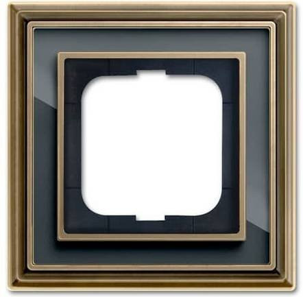 Busch-Jaeger 1fach Rahmen in Messing Gold 2CKA001754A4658 - Bild 1