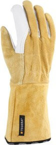 Ejendals Schweißer-Schutzhandschuhe Tegera 118a aus Leder in Beige, Größe 9 - Bild 1
