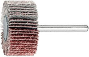 PFERD TOOLS Korund Fächerschleifer A40 mit Durchmesser 40 mm und Schaft-Durchmesser 6 mm für Feinschliff und Finish - Bild 1