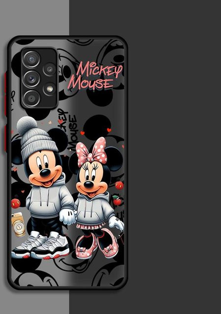 Disney Mickey Maus Handyhülle für Samsung Galaxy A-Serie in Schwarz und Transparent - Bild 1