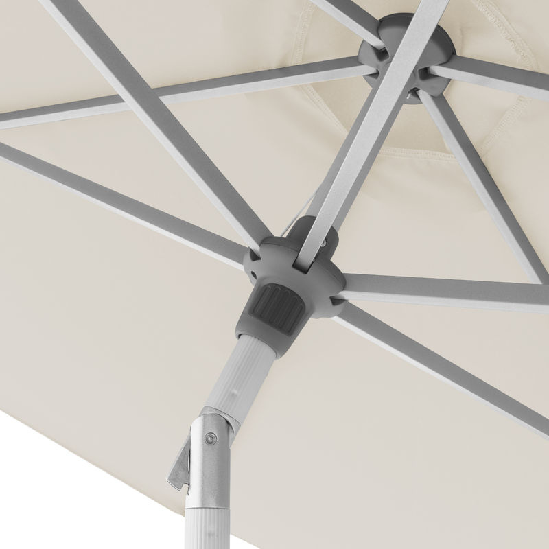 Doppler Sonnenschirm Act Auto-Tilt 305 Mittelstockschirm in Beige mit Aluminiumgestell Durchmesser: 305 cm - Bild 2