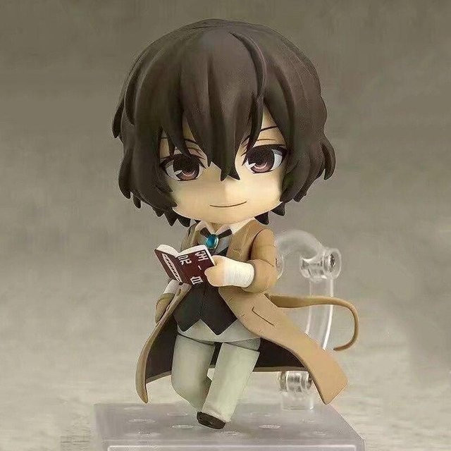 Bungo Stray Dogs Dazai Osamu Nakajima Atsushi Actionfiguren, 10cm, beige - Bild 1