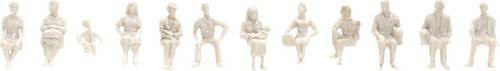 NOCH TT Figuren Set unbemalt in sitzender und stehender Position - Bild 1