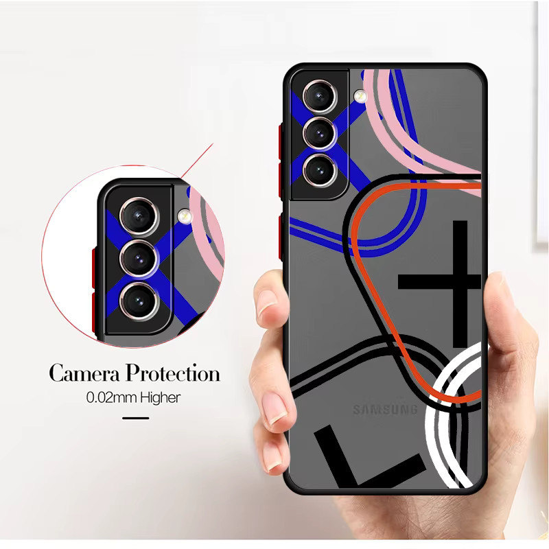 Trendige Schutzhülle mit Element-Logo für Samsung Galaxy S20 S21 S22 S23 FE S24 Plus S25 Ultra S26 und Note 20 Ultra in Multicolour - Bild 6