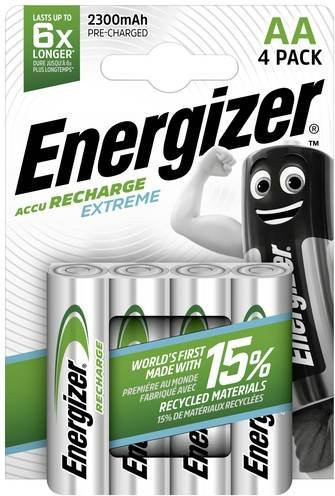 Energizer Extreme AA Mignon Akku NiMH 2300 mAh 1.2V 4er Pack - Bild 1