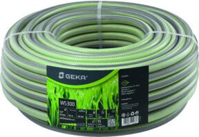 GEKA plus Wasserschlauch WS300, Durchmesser: 19 mm, Länge: 50 m, Grün/Schwarz - Bild 1