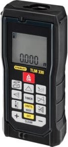 Stanley Entfernungsmesser TLM 330s in Schwarz mit bis zu 100m Reichweite - Bild 1