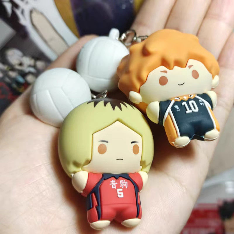 Bandai Haikyuu Hinata Shoyo Tobio Kageyama Yu Nishinoya Puppe, 5 cm, Kunststoff - Bild 2
