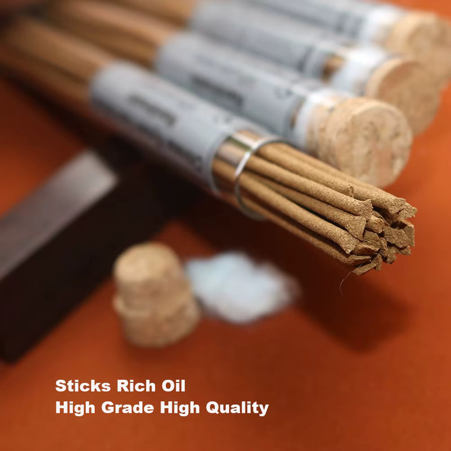 NineRegions Qi Nan Oudh Räucherstäbchen aus natürlichem Holz, braun, 10 g - Bild 2