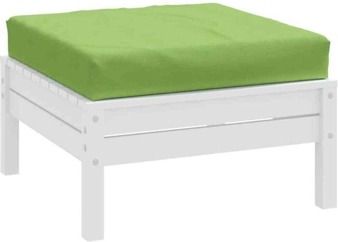 Vidaxl Palettenkissen Melange Grün aus Stoff, Quadratisch, B/T/H: 60 x 60 x 9,5 cm - Bild 1