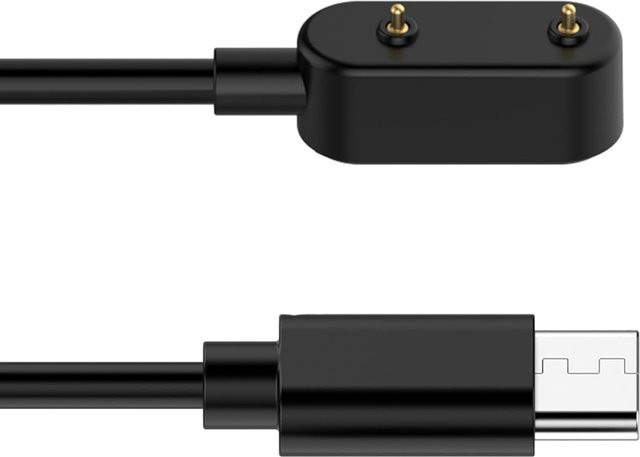 Huawei USB-C Ladekabel für Huawei Band 10/9/8/7/6 in Schwarz, Länge: 100 cm - Bild 1