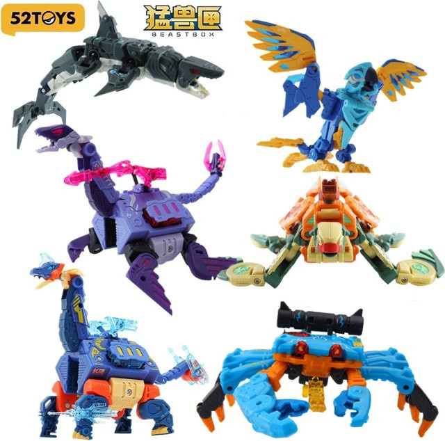 BEASTBOX Chimelong Zweite Kugel Brachiosaurus Krabbe Papagei, Montage Modell Mech Spielzeug - Bild 1