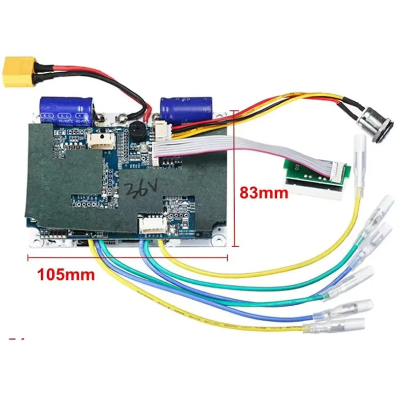 TOOPRE Roller Controller Dual Drive Motor Control Board für elektrische Skateboard Hub- und Riemenantriebe, 24V/29,4V/36V - Bild 2