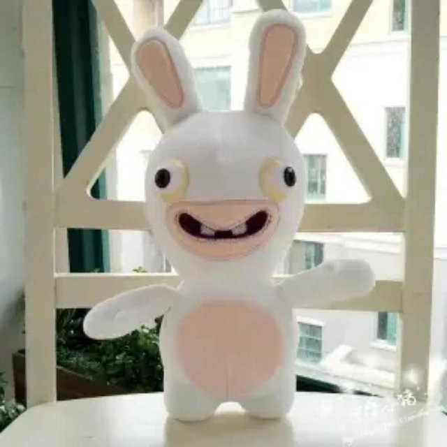 Kidsly Hase Plüschtier, Lustige Tierpuppe, 20cm - Bild 1