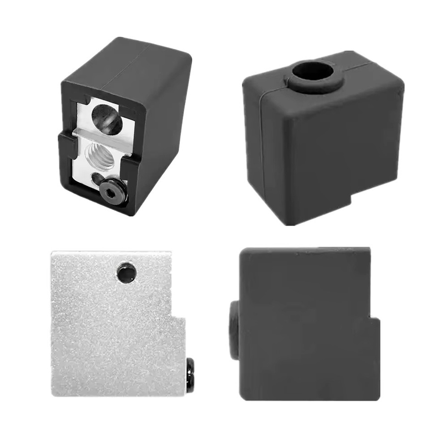 Anycubic Silikon Socken für Kobra S1 und S1 Combo Hotend Schutzabdeckung in Schwarz - Bild 3