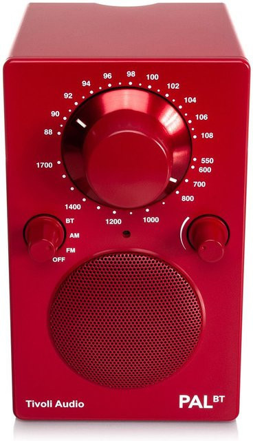 Tivoli Audio PAL BT Kofferradio in Rot Hochglanz - Bild 1