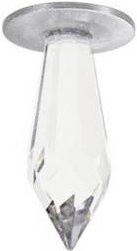 Brumberg 12003034 LED-Einbauleuchte in Chrom und Transparent, rund, Cool White - Bild 1