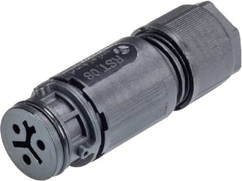 Wieland Electric 4L.021.3043.1 Steckverbinder in Schwarz und Grau - Bild 1