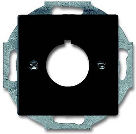 Busch-Jaeger Abdeckung Future Linear Schwarz Tiefschwarz RAL 9005 - Bild 1