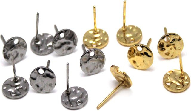 SUMOORL Ohrringstifte Edelstahl, Silber, Unisex - Bild 1