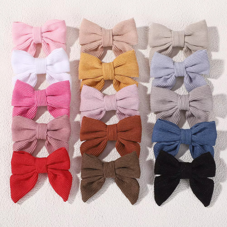Kids Bows Haarschleifen Clips für Kinder, 10 Stück, bunte Farben - Bild 2
