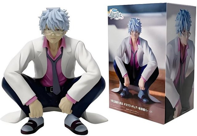 Discover Intime Gintama Sakata Gintoki Ginpachi Anime Figur PVC Modell 12cm - Bild 1