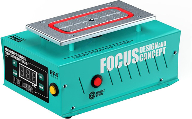 RF4 Touchscreen-Display-Trennstation in Turquoise - Bild 1
