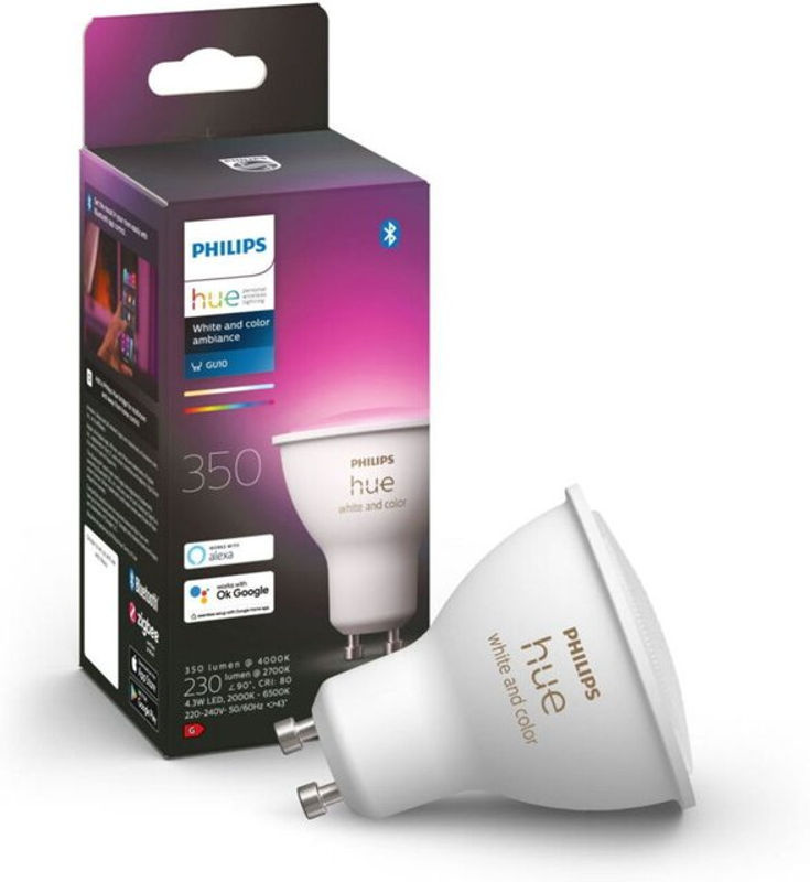 Philips Hue White & Color Ambiance LED-Reflektor GU10 mit 350 Lumen und Bluetooth - Bild 2
