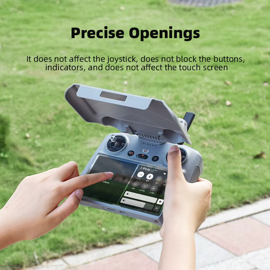 DJI RC 2 Displayschutzfolie mit Sonnenhaube und Sonnenschutzabdeckung in Grau - Bild 1