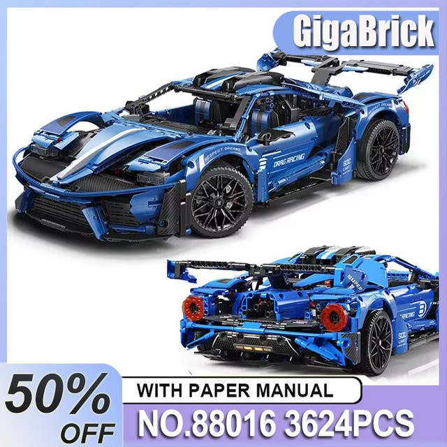 MOYU Ford GT Super Sport Auto Modell, Bausteine, Fahrzeuge - Bild 1