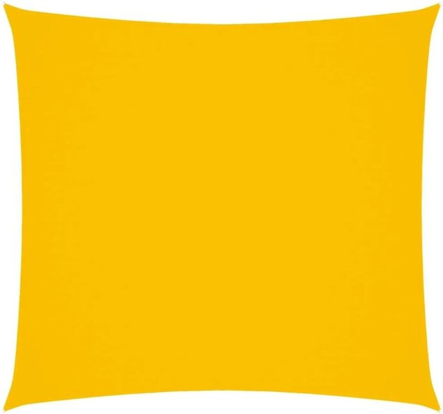 vidaXL Sonnensegel aus Oxford-Gewebe quadratisch in Gelb, B/B: 360 x 360 cm - Bild 1