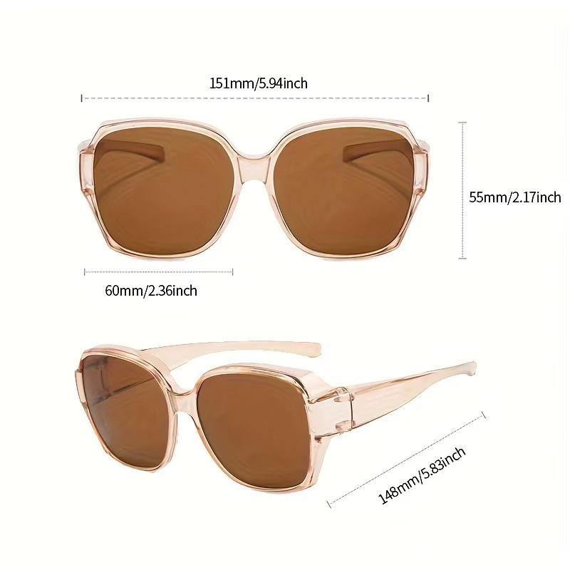 ERIKOLE Sonnenbrille, Unisex, Vollrand, Square, Kunststoff - Bild 3