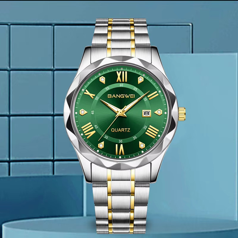 LIGE Armbanduhr, Quarz, Edelstahl, Schwarz, Herren - Bild 3