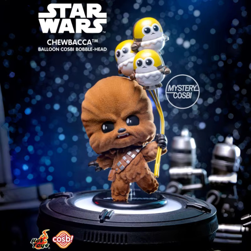 Hot Toys Star Wars Balloon Series Vol.2 Cosbi Blind Box Wackelkopf-Figur Multicolor Desktop-Ornament Mini-Sammlerpuppe - Bild 2