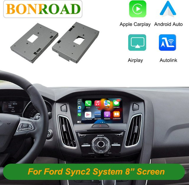 Bonroad Wireless Carplay und Android Auto Modul für Ford Sync2 Systeme für Explorer, Focus, Edge, F-150, Taurus und Escape (2013-2016) mit Wi-Fi und Bluetooth - Bild 1