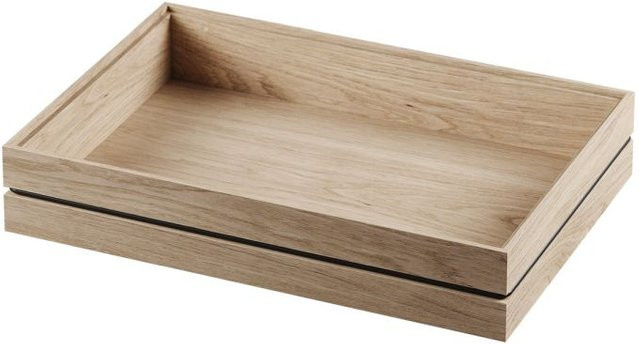 Moebe Organiser in Beige mit mehreren Fächern aus Holz - Bild 1