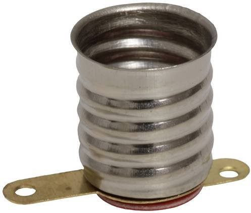 Quadrios 23O190 Lampenfassung für Miniaturlampen mit E10 Anschluss und Lötfahne in Silber und Kupfer - Bild 1