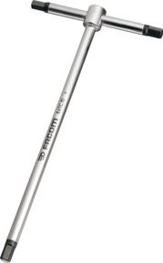 Facom Stiftschlüssel mit T-Griff, Sechskant, 8 mm, Silber - Bild 1