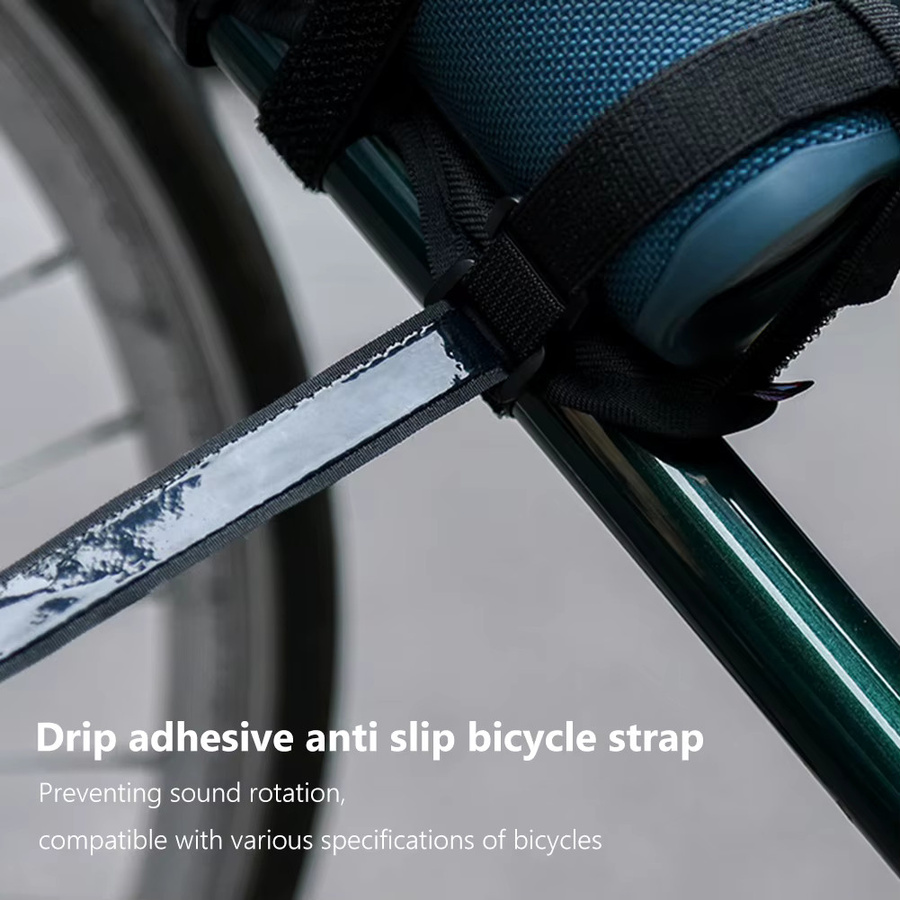 JBL Kompatible Fahrrad Lautsprecherhalterung aus Nylon in Schwarz mit Anti-Rutsch-Riemen für Bluetooth Lautsprecher Durchmesser 1,5-3,5 Zoll - Bild 5