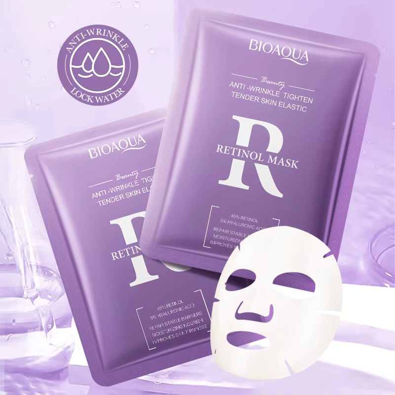BIOAQUA Retinol Gesichtsmaske, Unreine Haut / Akne - Bild 4