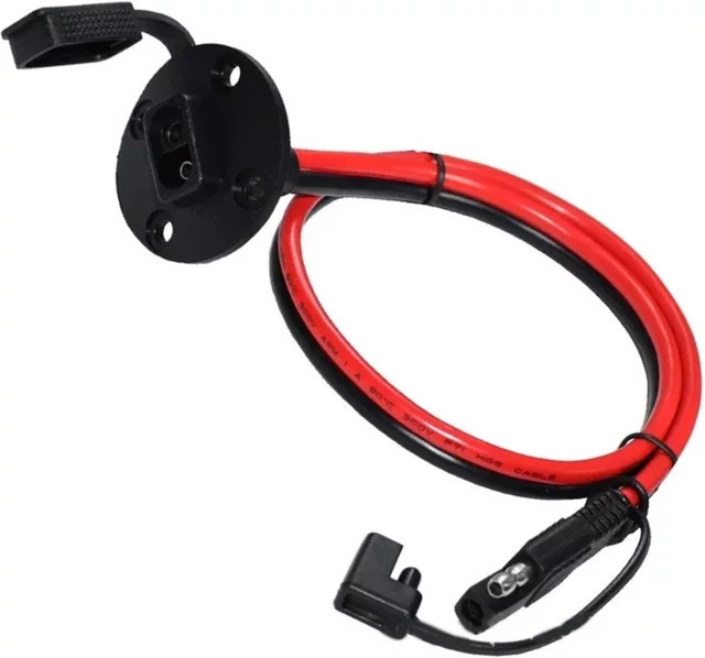 MACDOT SAE-Adapterkabel mit Seitenwandanschluss und 10 AWG Verlängerung, Länge: 60 cm - Bild 1