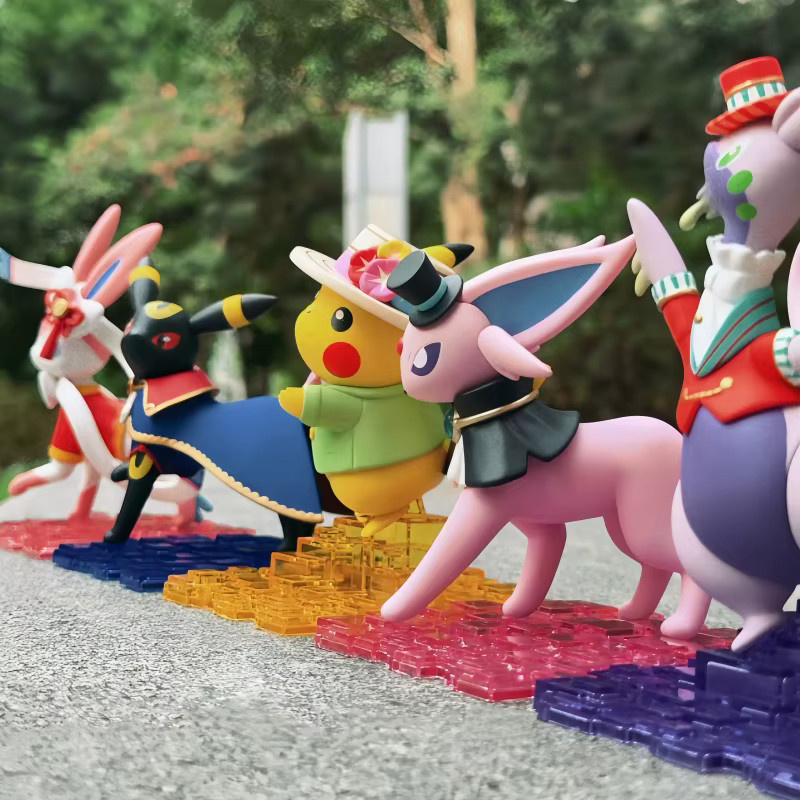 Funism Pokémon UNITE Figuren, Goodra Sylveon Pikachu, Modell - Bild 2