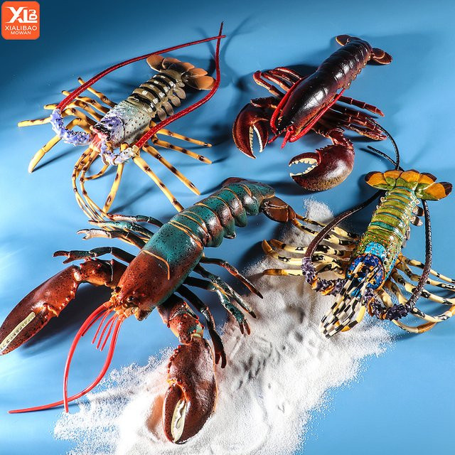 XIALIBAOMOWAN Großer Hummer, Actionfigur, PVC, Mehrfarbig - Bild 1